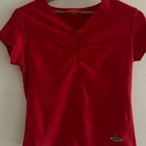 Vivienne Westwood beautiful red shirt! ❤️❤️